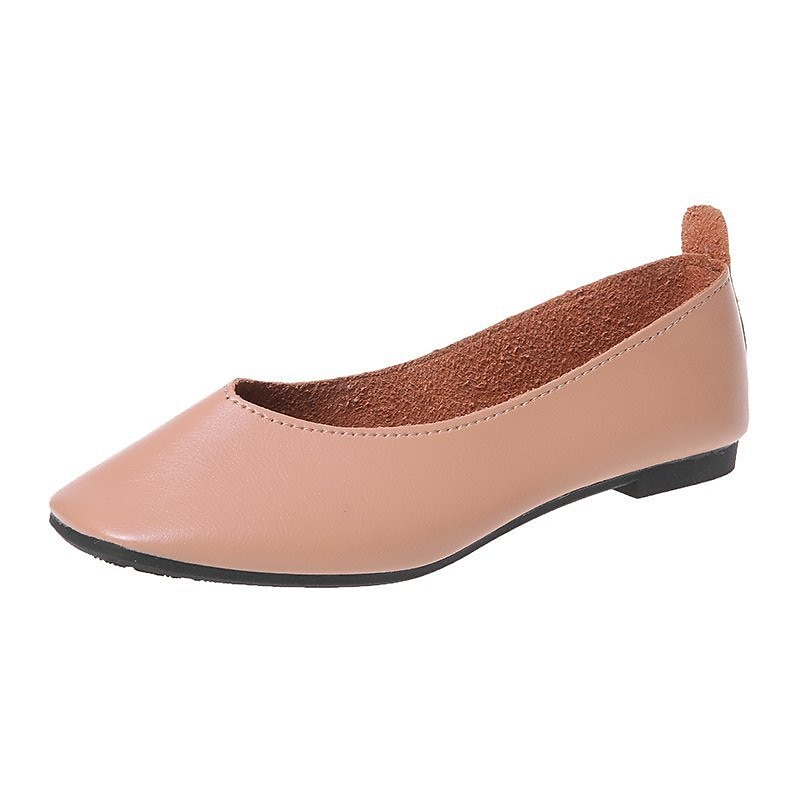 Bailarinas negras para mujer: zapatos sin cordones de piel sintética suave para el trabajo, el día a día y el uso informal. 2026 - $18.99 –P9