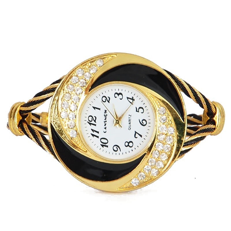 Relojes de marca de lujo para mujer, reloj de pulsera grande con diamantes de imitación, reloj vintage de moda para mujer, reloj saat, relojes femeninos 2025 - $16.99 –P9