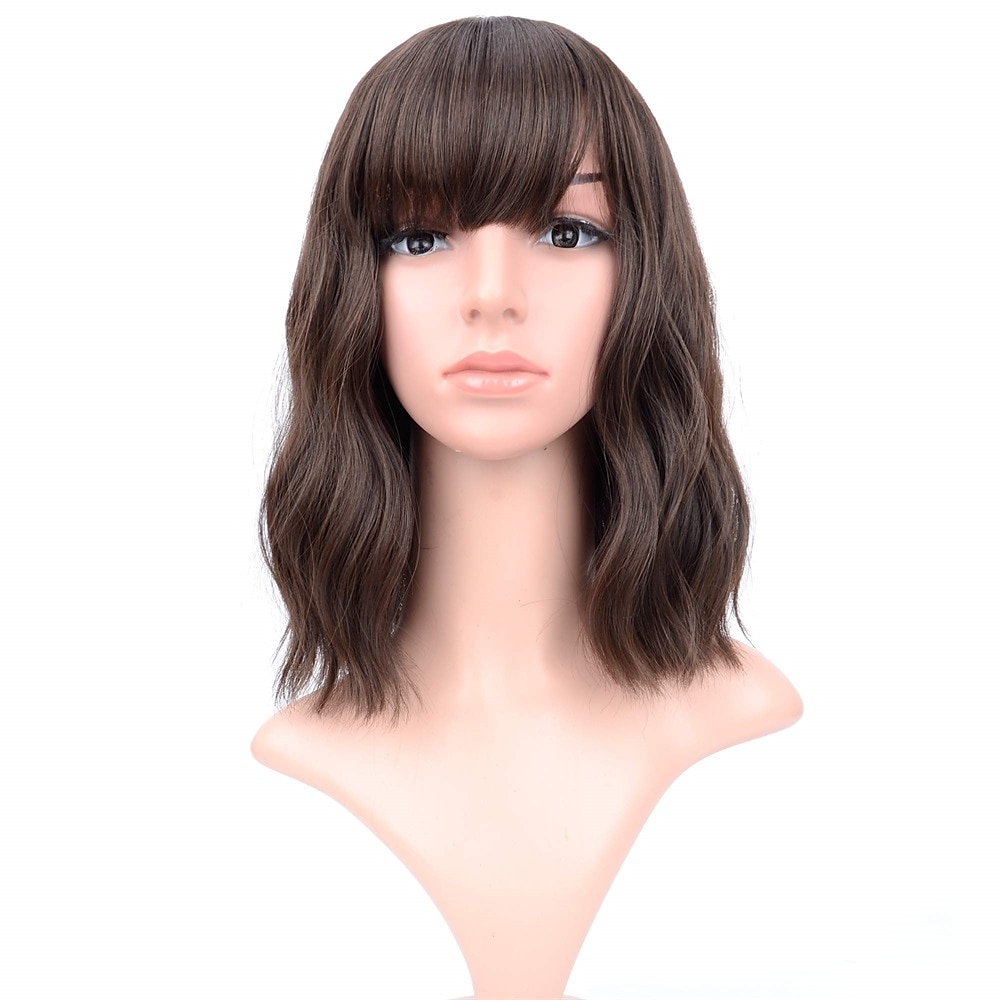 Pastel Golvende Perkament Met Luchtponny Vrouwen Korte Bob Paarse Roze Krullende Schouderlengte Bob Synthetische Dagelijkse Gebruik Kleurrijke Cosplay Perkament voor Meisjes Halloween Perkamenten 2025 - $15.49 –P19