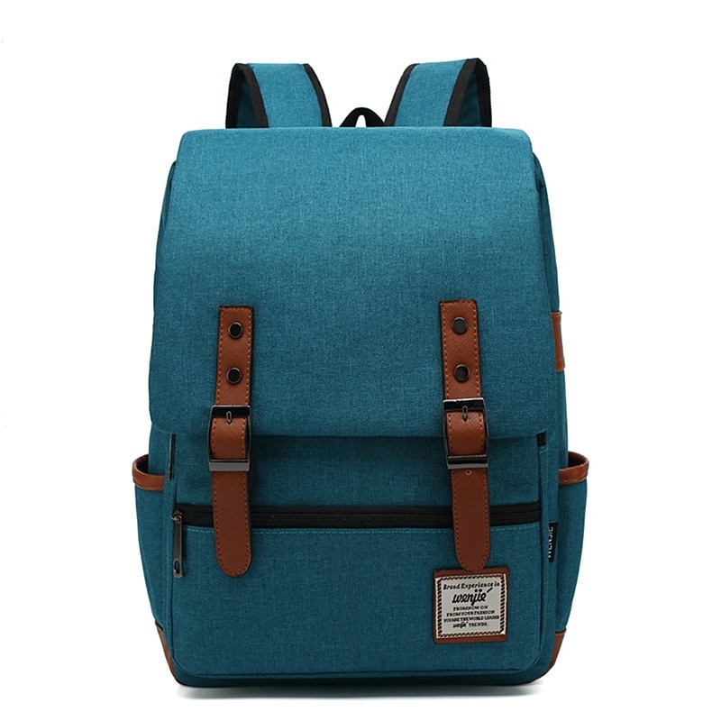 Vintage 16 inch Laptop Backpack Women Canvas Bags Men canvas Travel Leisure Backpacks Retro Casual Bag School Bags For Teenagers, Back to School Gift 2026 - $35.99 –P15