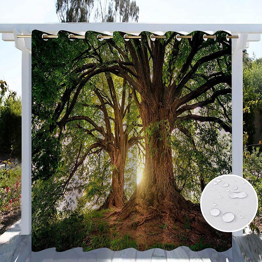 Waterproof Outdoor Curtains for Indoor Wedding Patio Thick Privacy Grommet Curtains for Wedding Bedroom, Living Room, Porch, Pergola, Cabana 2025 - $41.99 –P5