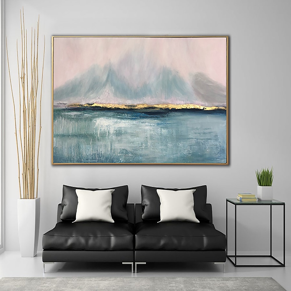 Hang målad oljemålning HANDMÅLAD Vertikal Abstrakt Landskap Modern Utan innerram (utan ram) 2025 - $114.99 –P13