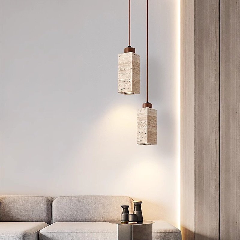6.5 cm Design unico Design a isola Luci Pendenti Pietra Finiture verniciate Moderno Stile nordico 110-120V 220-240V del 2025 a $151.99 –P12