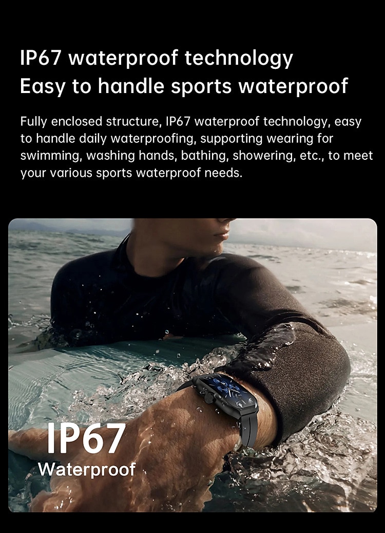OA89 Smart Watch 1.96inch AMOLED 3D Flexible Design Screen Bluetooth Call Heart Rate IP67 Waterproof Smartwatch for Android IOS 2023 - Rs. 5089 –P12