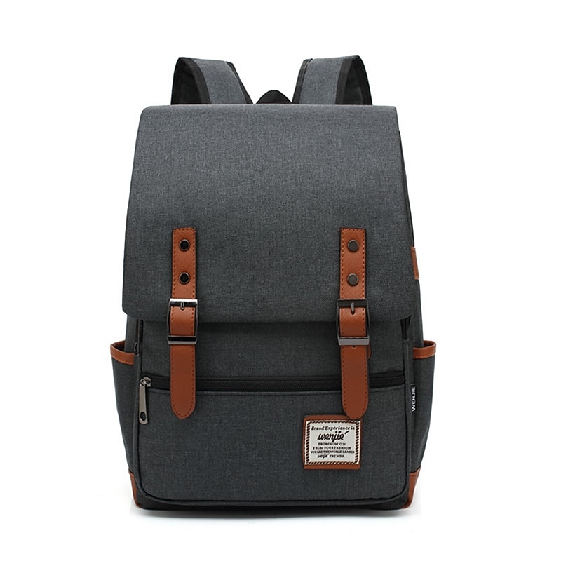 Vintage 16 inch Laptop Backpack Women Canvas Bags Men canvas Travel Leisure Backpacks Retro Casual Bag School Bags For Teenagers, Back to School Gift 2026 - $35.99 –P16