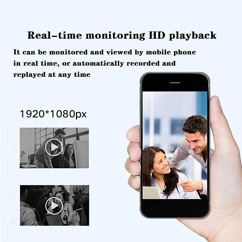 full hd 1080 p/720 p mini camera wifi camera remote monitoring home security nachtzicht video recorder groothoek ip nanny cam 2025 - $34.99 –P5