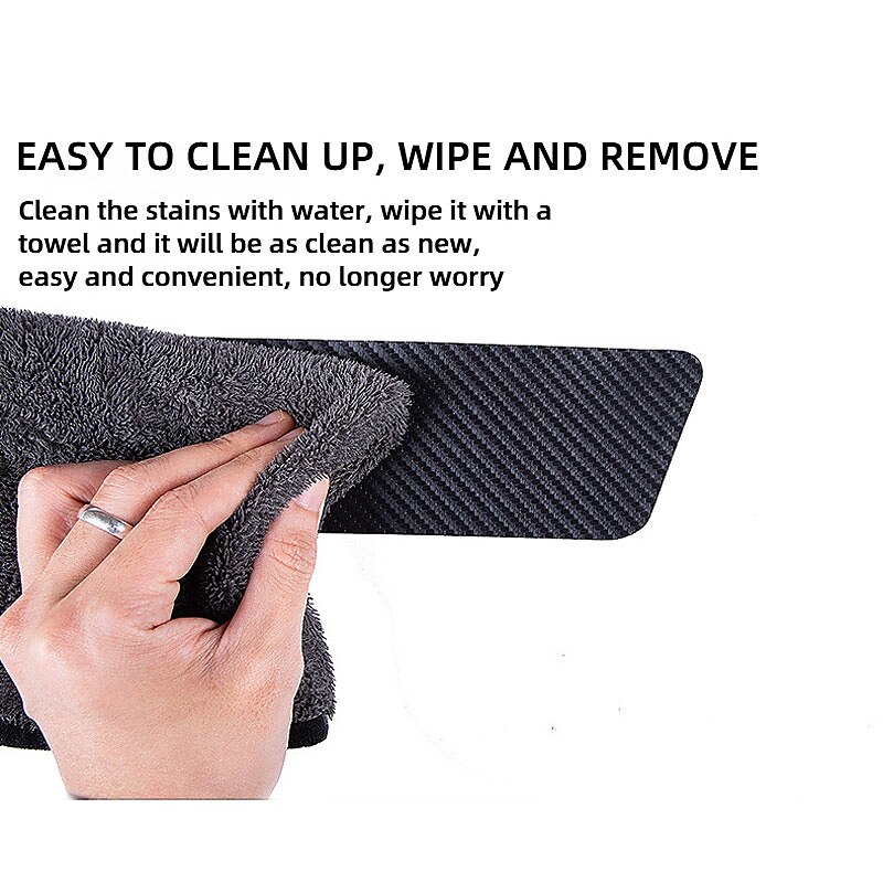 4PCs Car Door Stickers Universal Sill Scuff Anti Scratch Carbon Fiber Auto Door Sticker Car Accessories Styling 2025 - $10.99 –P9
