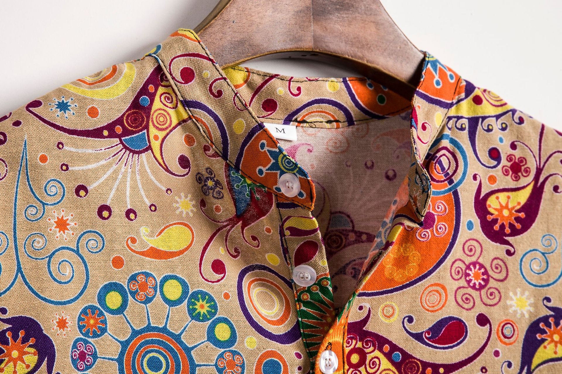 Classical Retro Vintage Blouse / Shirt Hippie Fancy Dress Men's Carnival Masquerade Party / Evening Casual Daily Pride Parade Adults' Shirt Summer 2026 - $23.99 –P7