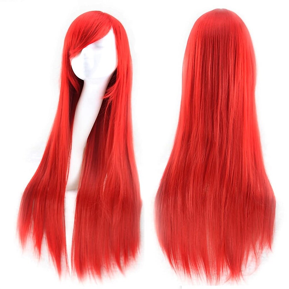 perruques 32 80cm longue ligne droite anime mode femmes cosplay perruque fête perruque carnaval cosplay fête perruques de 2025 ? GBP £10 –P12