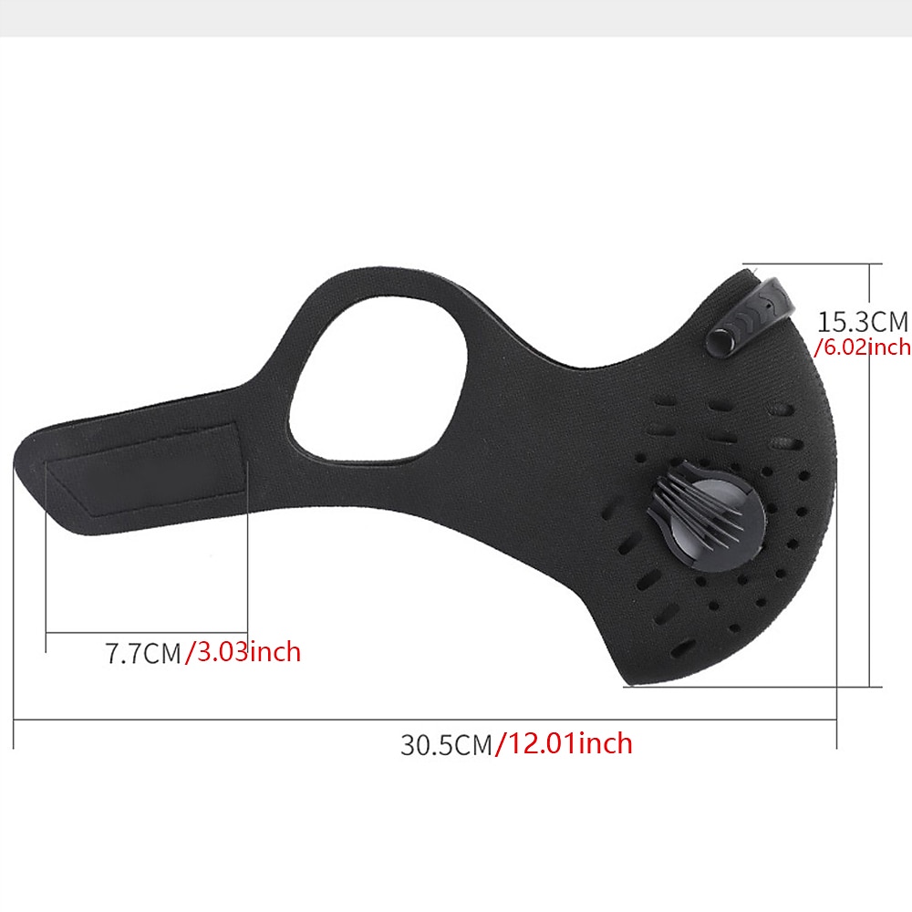 Motorcycle Mask Riding Dust Mask Breathable Replaceable Filter Filter Mask Hanging Ears Mask 2025 - $15.99 –P4