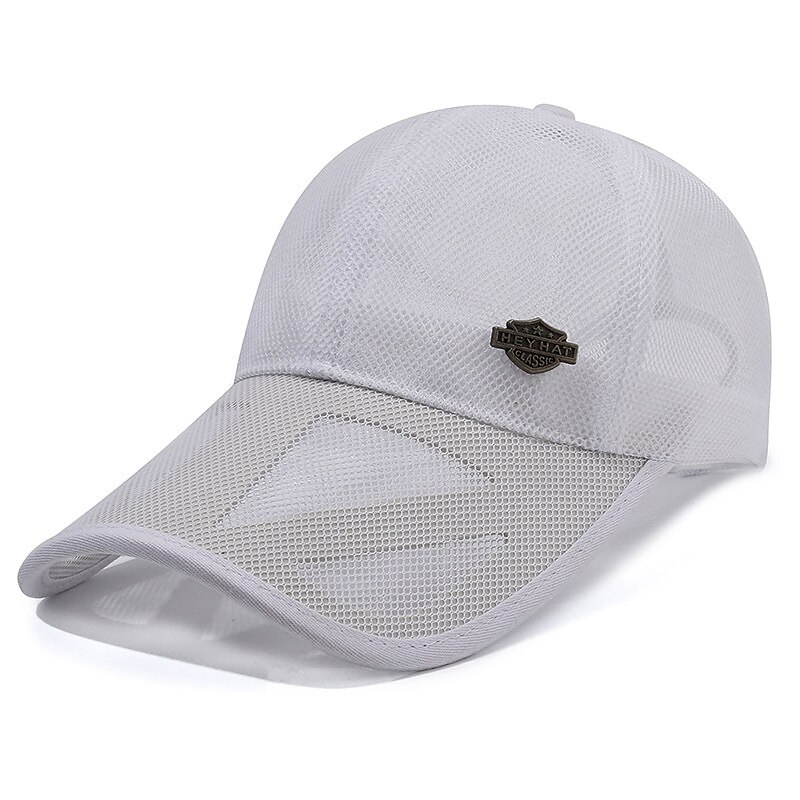 Unisex Cappellino da baseball Cappello da sole Nero Bianco Rete Viaggi Stile da spiaggia Esterno Da mare Liscio Regolabile Crema solare Di tendenza del 2025 a $8.99 –P5