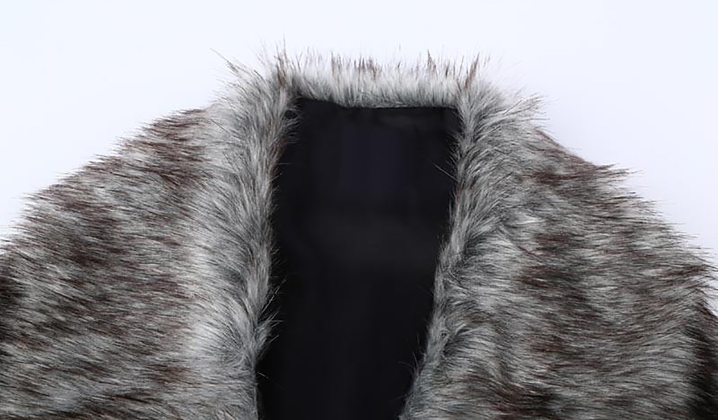 Stole da donna A mantellina Elegante Casual quotidiano Senza maniche Ecopelliccia Stole da matrimonio Con Colore Puro Per Matrimonio Primavera del 2025 a $40.99 –P1