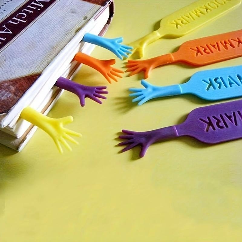 4шт Закладки и клипы Портативные Эргономический дизайн Украшение Бумага для Для школы Офис студент 2.75*0.7*15 cm 2025 - $9.99 –P1