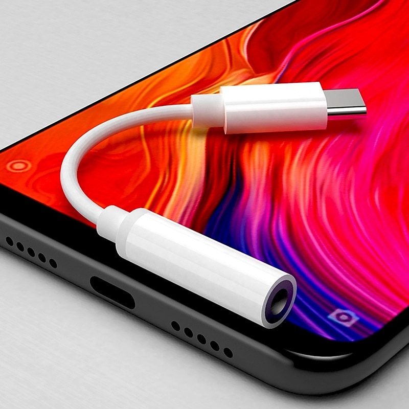 Разъем usb c на 3,5 мм, гнездовой разъем, гарнитура, адаптер для наушников, микрофон для наушников, проводной дополнительный кабель, штекер, аудиоконвертер типа c на 3,5 мм 2025 - $10.99 –P10