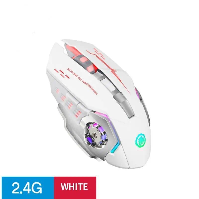 USB Rechargeable Wireless Mouse Gaming Mouse Silent Mechanical E-Sports Backlight PC Gamer Mouse Optical Mice For Computer Gift For Birthday/Easter/Boy/Girlfriend 2025 - $20.99 –P12