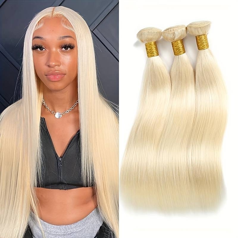 10-30 pollici 613 estensione dei capelli di colore biondo miele 1 fasci di capelli lisci biondi fasci di tessuto dei capelli brasiliani del 2025 a $58.99 –P1