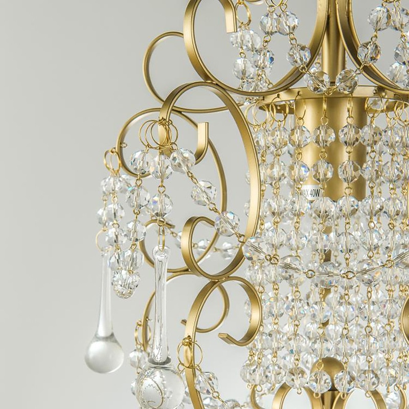 led lysekroner, pendellys loft rustikk enkelthode jern led krystall lysekrone metall soverom auditorium hengende lampe takbeslag lys belysning rustikk elegant gårdshus komp 110-240v 2025 - $257.89 –P8