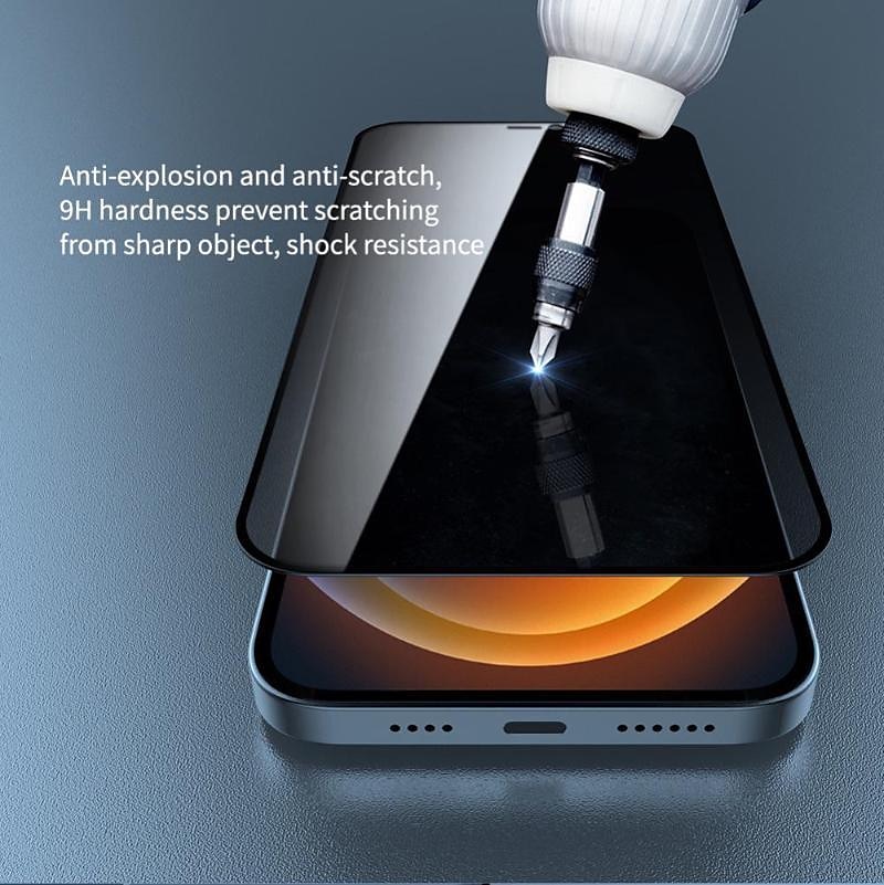3 pcs Screen Protector For Apple iPhone 16 iPhone 15 Pro Max Plus iPhone 14 13 12 11 Pro Max Mini X XR XS Max 8 7 Plus Tempered Glass Privacy Anti-Spy 9H Hardness Anti-Fingerprint Explosion Proof 3D 2025 - $13.99 –P2
