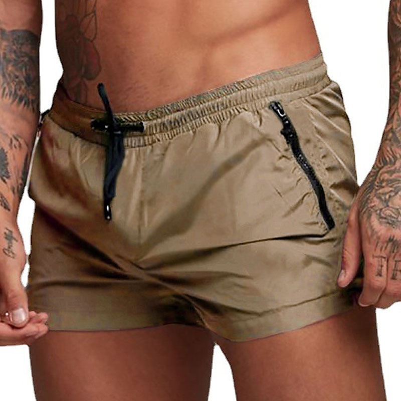 Bărbați Pantaloni scurti de atletism Pantaloni scurți de antrenament Pantaloni scurți de alergare Pantaloni Sport de Sală Buzunar Cordon cu căptușeală din plasă Culoare solidă Respirabil Uscare rapidă 2025 - $12.99 –P8