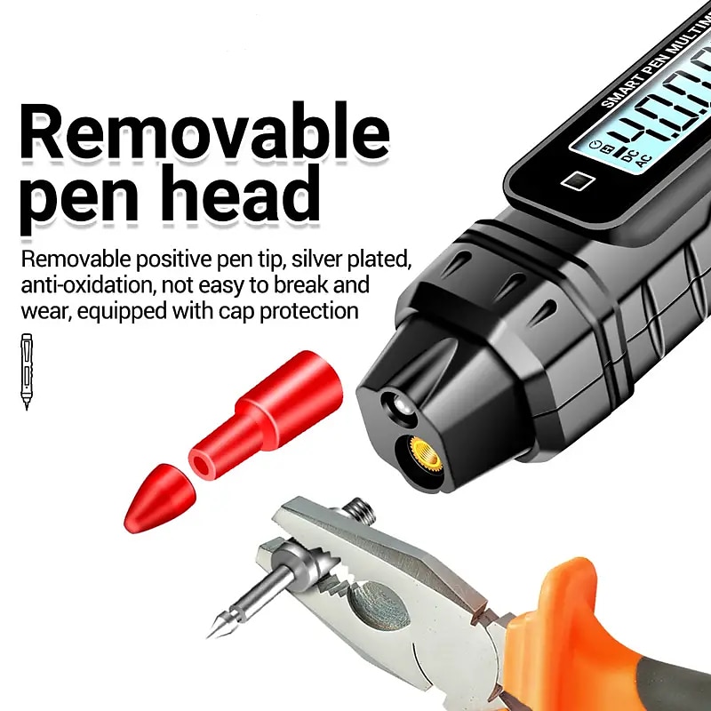 A3005 Digital Multimeter Pen Type 4000 Counts Professional Meter Non-Contact Auto AC/DC Voltage Ohm Diode Tester For Tool 2025 - $23.99 –P3
