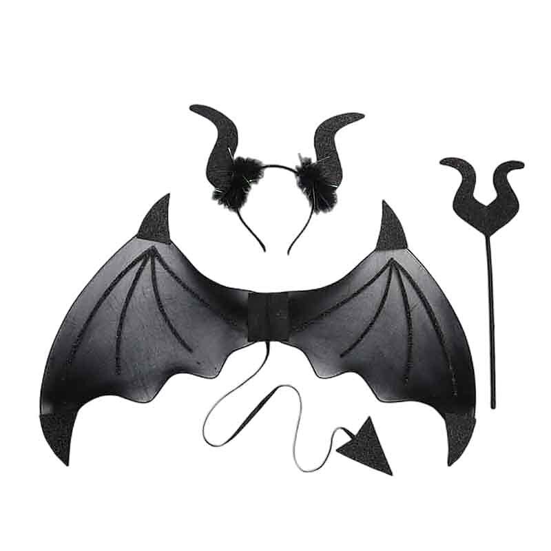 2025年 ハロウィーン 魔女 バンパイヤ 悪魔 ハロウィーン小道具 ヘッドバンド コウモリの羽 成人 女性用 着飾る ハロウィーン カーニバル 簡単なカーニバルコスチューム  コレクション – $13.99 -P10