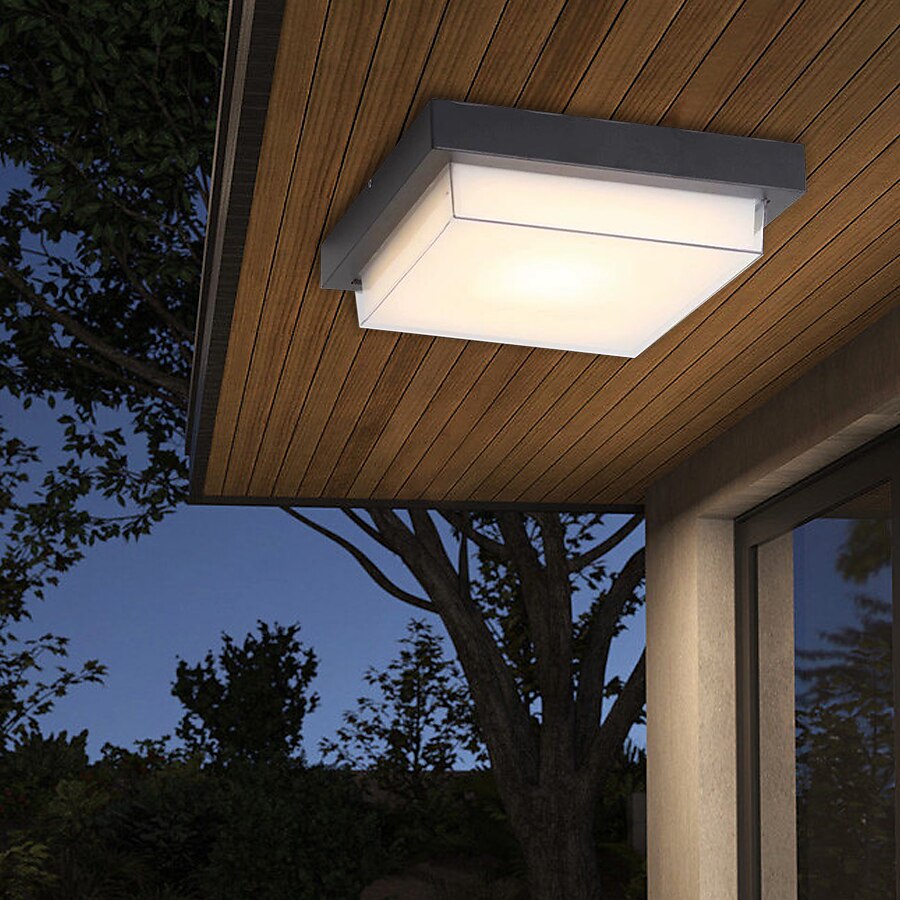 luminária de teto externa à prova d'água e à prova de insetos varanda jardim gazebo porta de entrada corredor corredor beiral externo luminária de teto de 2025 por $136.99 –P6