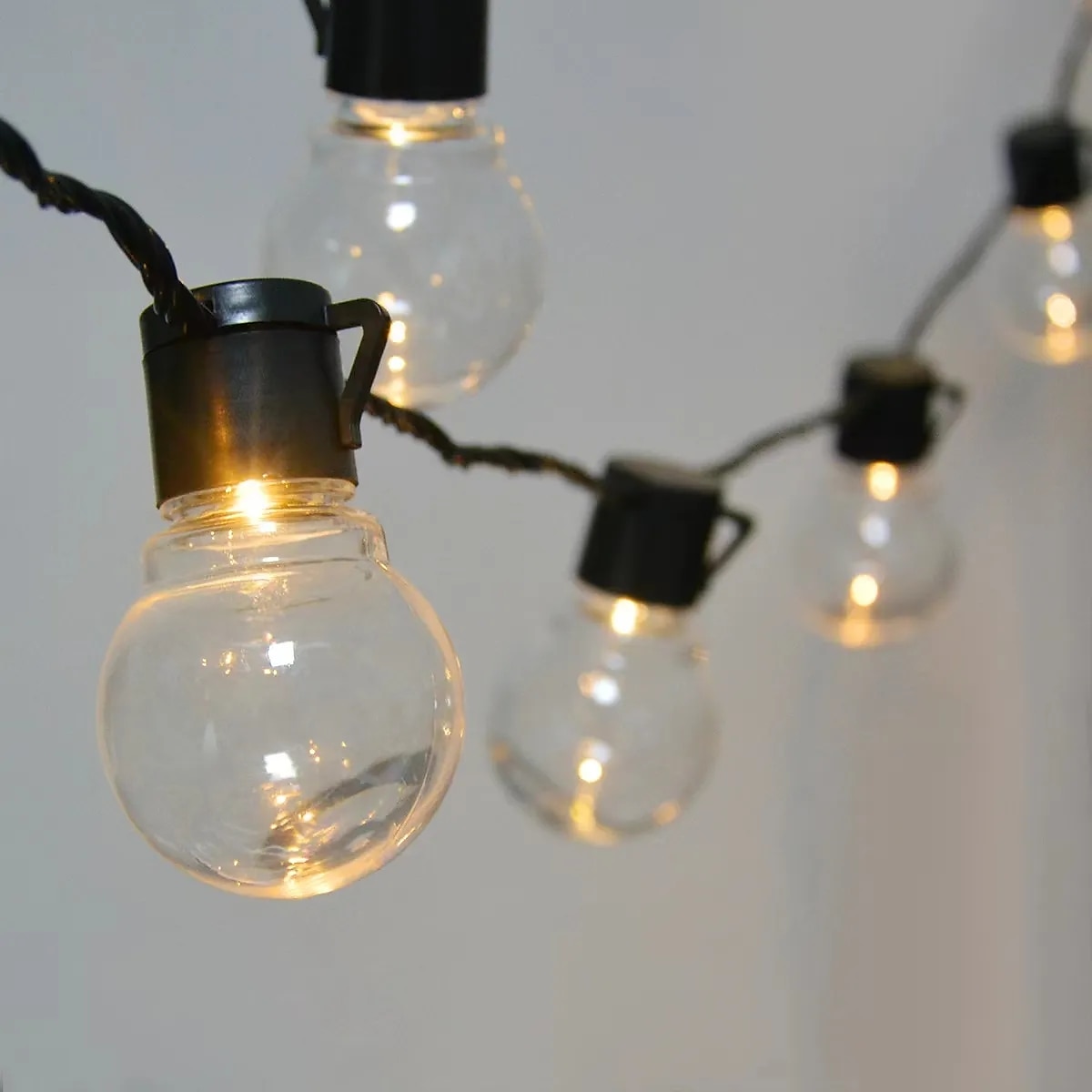 g50 globe pære led fe string lys utendørs lys gate bryllup hage uteplass julepynt lys 220v eu plugg 2025 - $24.99 –P5