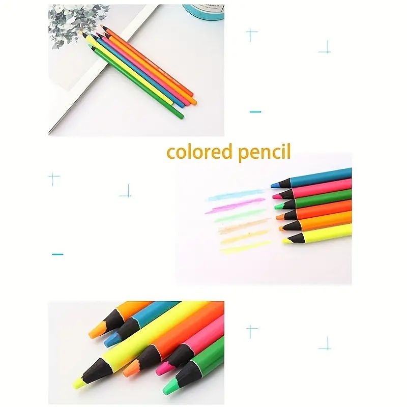 18 colores lápices metálicos lápices de colores dibujo lápices de colores suministros de arte 2025 - $25.99 –P3