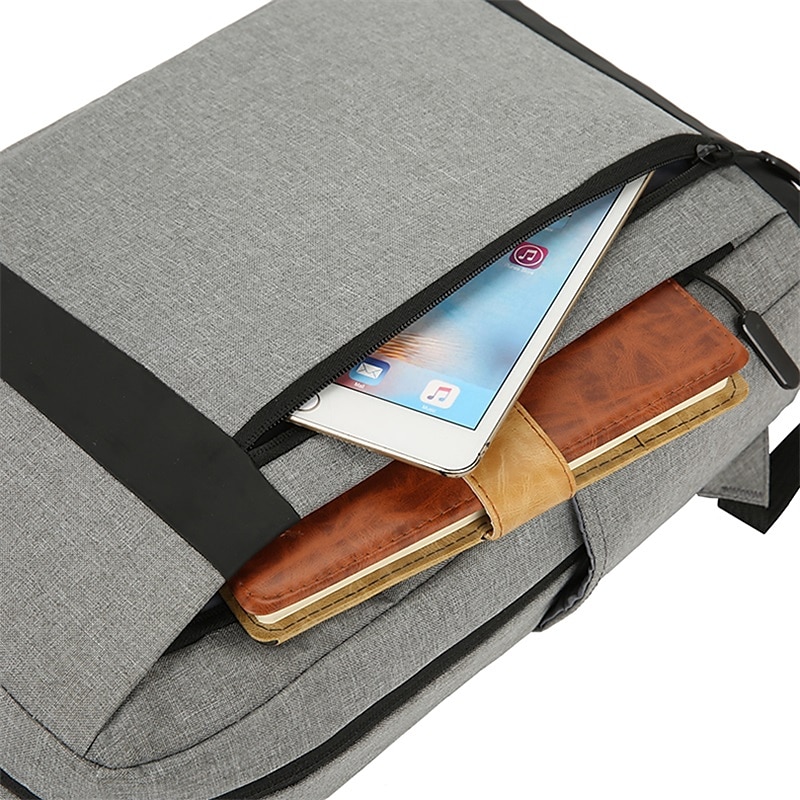 koulu kirjalaukku miesten reppu monikäyttöiset vedenpitävät laukut miehille yritys kannettava reppu usb-latausreppu nylon rento reppu 15,6 tuumaa 2025 - $20.99 –P3