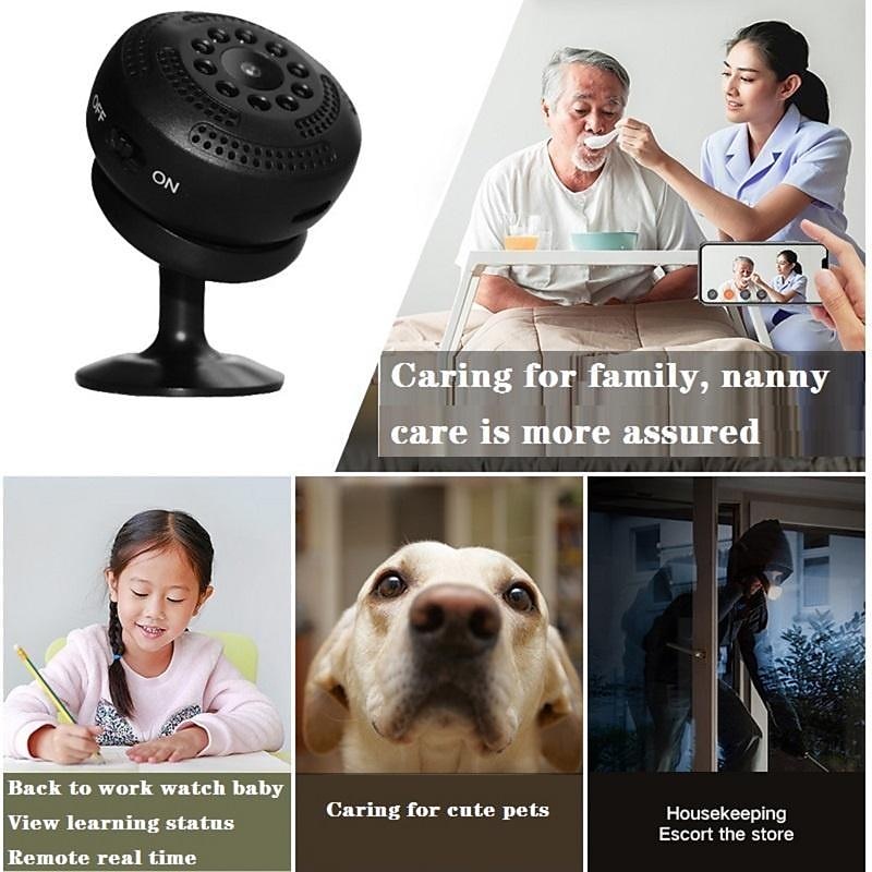 full hd 1080 p/720 p mini camera wifi camera remote monitoring home security nachtzicht video recorder groothoek ip nanny cam 2025 - $34.99 –P7