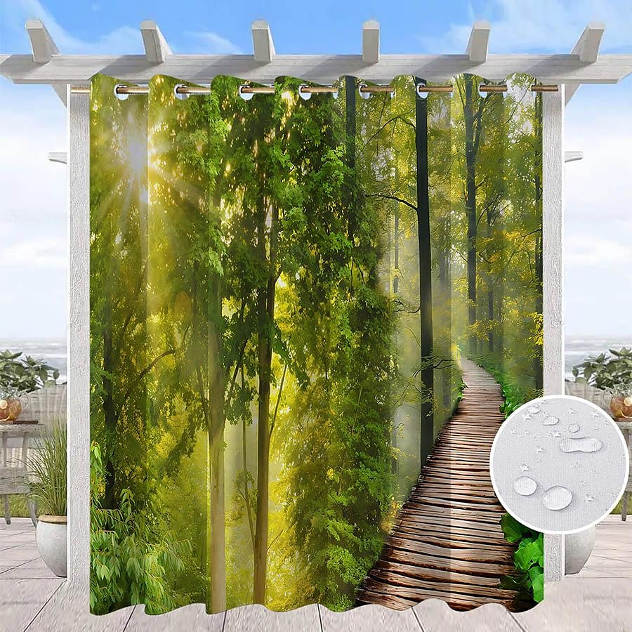 Waterproof Outdoor Curtains for Indoor Wedding Patio Thick Privacy Grommet Curtains for Wedding Bedroom, Living Room, Porch, Pergola, Cabana 2025 - $41.99 –P2