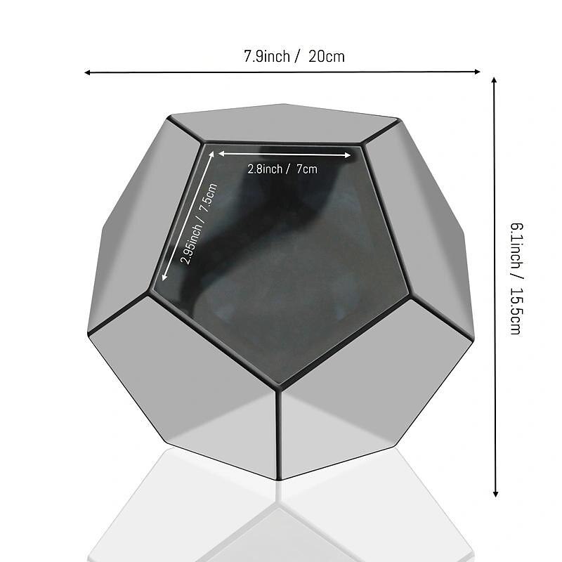 LED Smart Light Infinty Dodecaedron Cool Ambience Table Lamp USB Color Mood Changing Ambient Night Light 2025 - $54.99 –P3