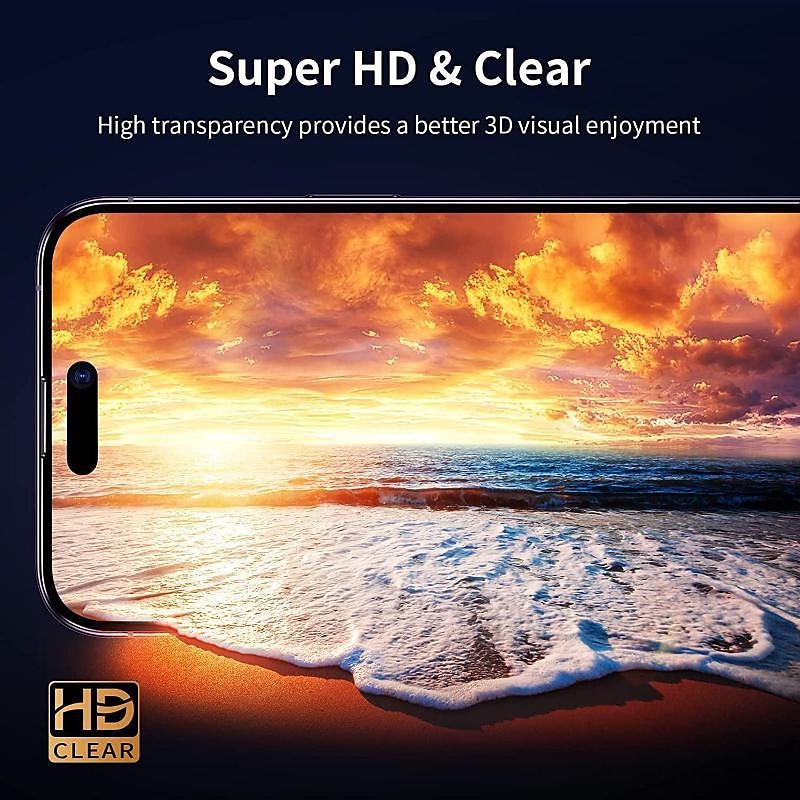 3 pcs Screen Protector For Apple iPhone 16 iPhone 15 Pro Max Plus iPhone 14 13 12 11 Pro Max Mini X XR XS Max 8 7 Plus Tempered Glass Privacy Anti-Spy 9H Hardness Anti-Fingerprint Explosion Proof 3D 2025 - $13.99 –P15