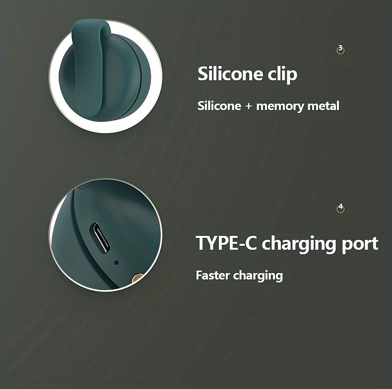 Neck Fan with Adjustable Lanyard – USB Rechargeable Hands-Free Fan with 3-Speed Cooling for Outdoor Use 2025 - $24.99 –P11