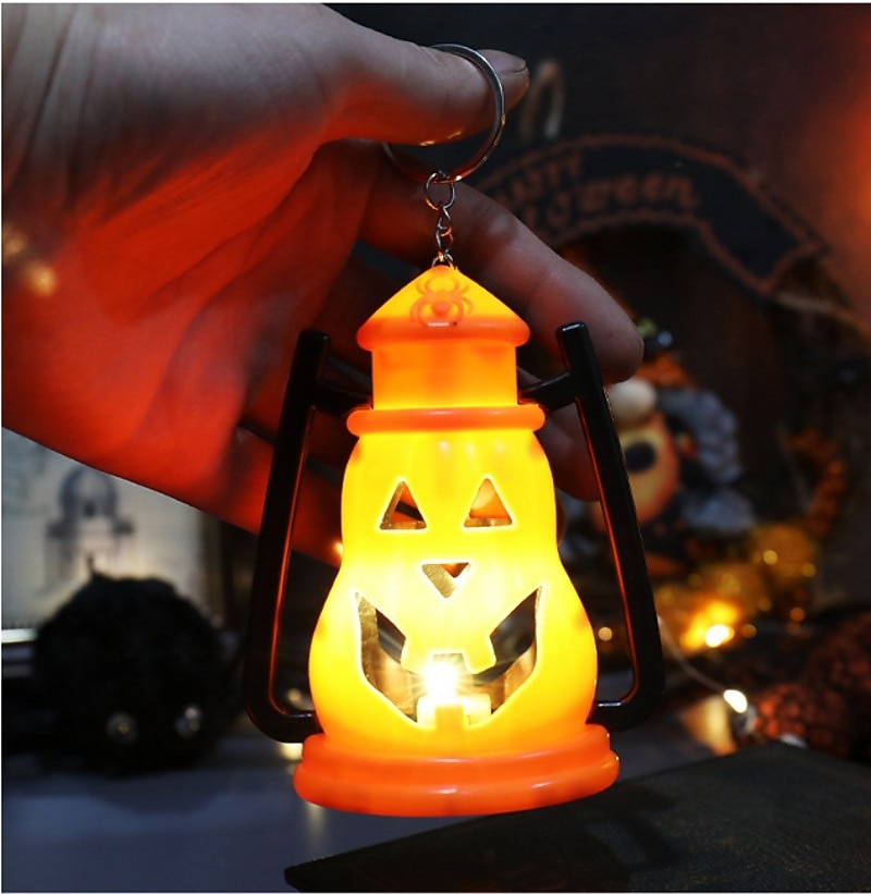 dekoracje halloweenowe led dyniowe latarnie jack o lantern festiwal lampiony nocne atmosfera impreza świeca latarnia terror rekwizyty szkielet rekwizyty dekoracja 2025 - $4.99 –P5