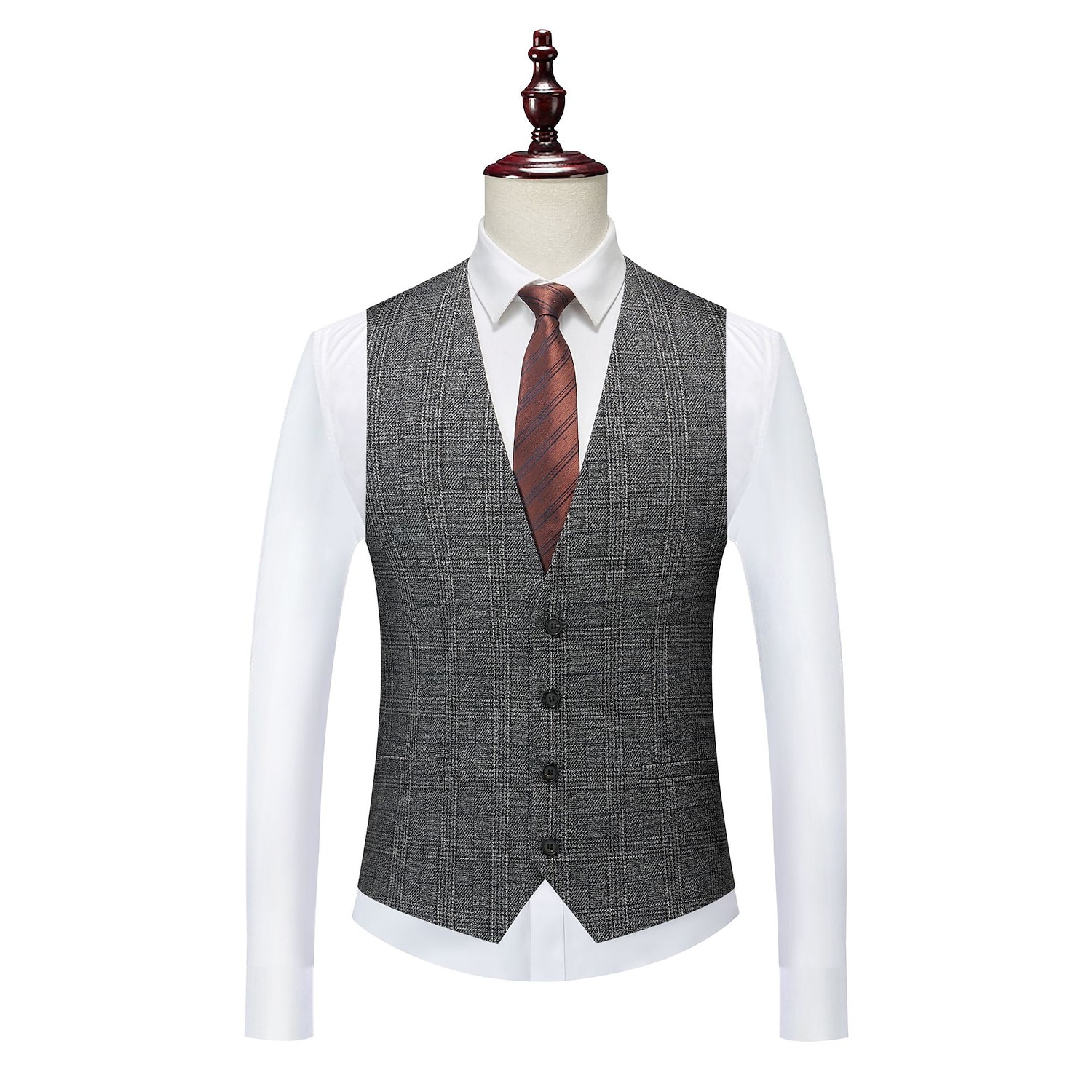 Retro Řvoucí 20s 20. léta 20. století Třídílný oblek Kostýmové kalhoty Velký Gatsby Gentleman Gangster Maškarní kostým Pánské Plesová maškaráda Svatební Svatební host Večírek Dospělé Kabát Kalhoty 2025 - $130.99 –P12