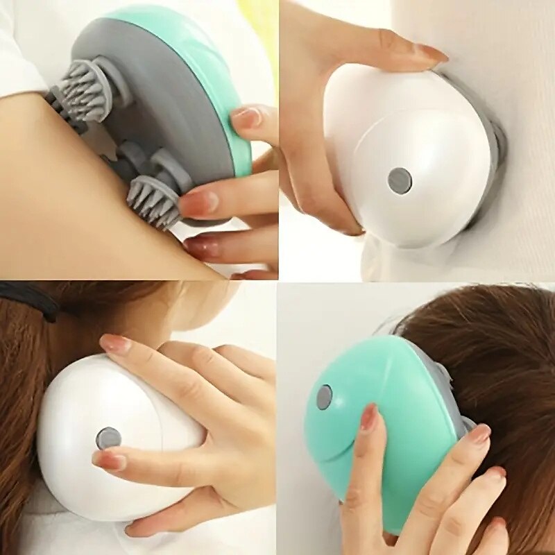 Electric Scalp Massager With Red Light Waterproof Electric Hair Massager With 4 Massage Claw Portable Head Massager Scalp Stress Relaxation Handheld Hair Scalp Massager Promote Hair Growth 2023 - US $17.99 –P9