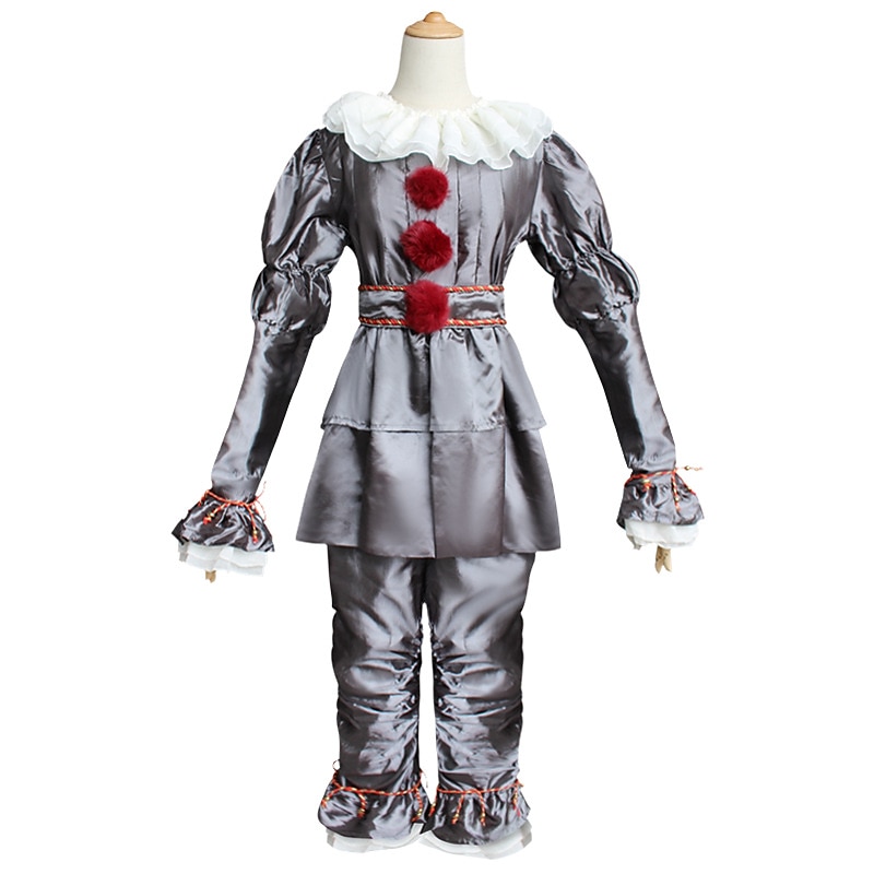 It Burlesque Clown Clown Pennywise Carnival Costume Cosplay Costume Party Costume Masquerade Kid's Adults' Men's Women's Boys Outfits Cosplay Performance Party Halloween Masquerade Mardi Gras Easy 2025 - $60.99 –P5