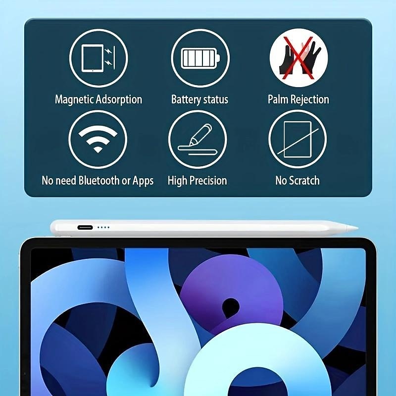 Емкостная ручка Назначение Бизнес-оффис Творчество Металл 2025 - $17.99 –P4