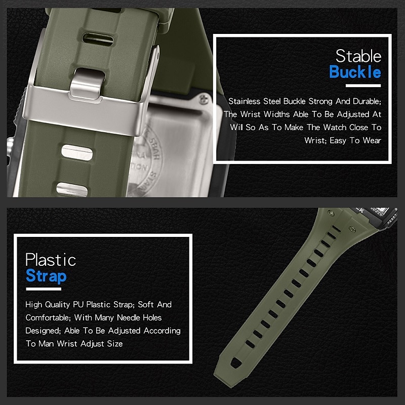 2026年 大きな数字のオーバーサイズデジタルウォッチ読みやすい5ATM防水学生向け  コレクション – $20.99 –P9