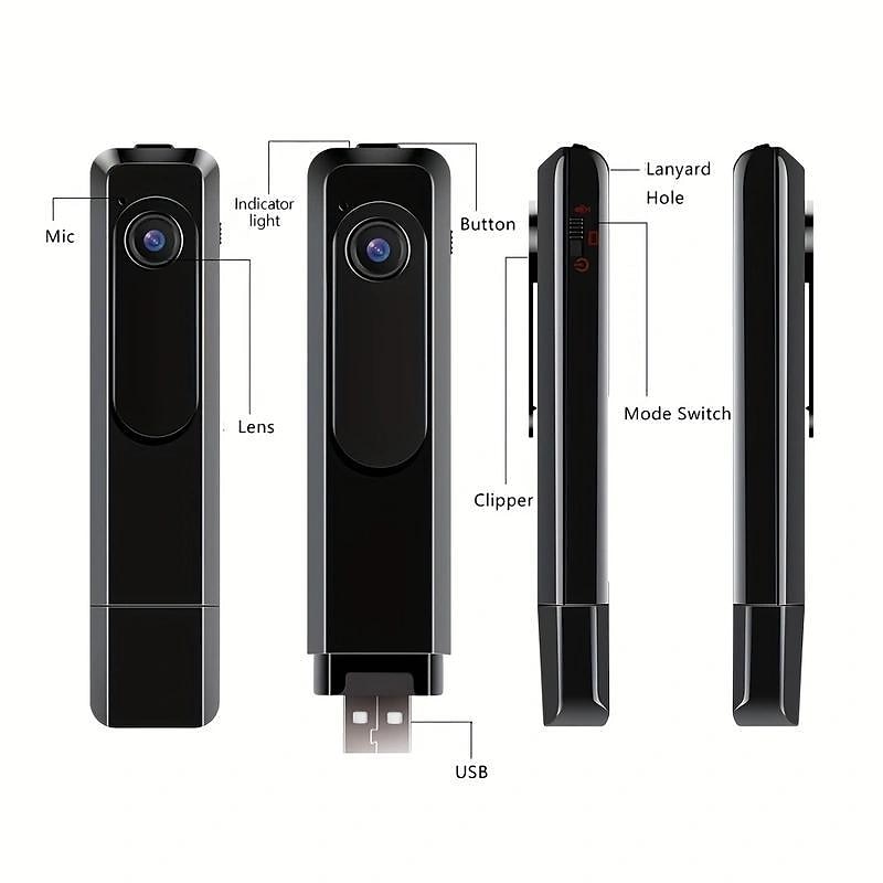 Mini Body Camera HD 1080P Mini Wifi Micro Camera with Night Vision Audio  Wireless Video Recorder Detection Camcorder Support Hidden Not Included Tf Card 2025 - $37.99 –P9