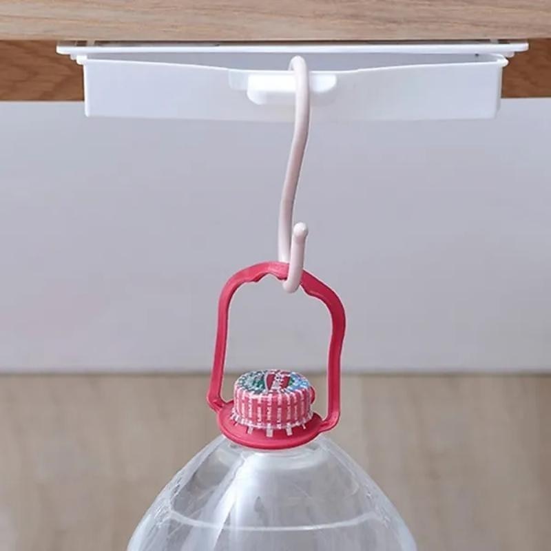 Schreibtisch-Aufbewahrungsbox, unsichtbare Lade-Büro-Paste-Typ-Finishing-Box, Studenten-Schlafzimmer-Desktop-Kreativ-Schreibwaren-Box 2025 - $9.99 –P4