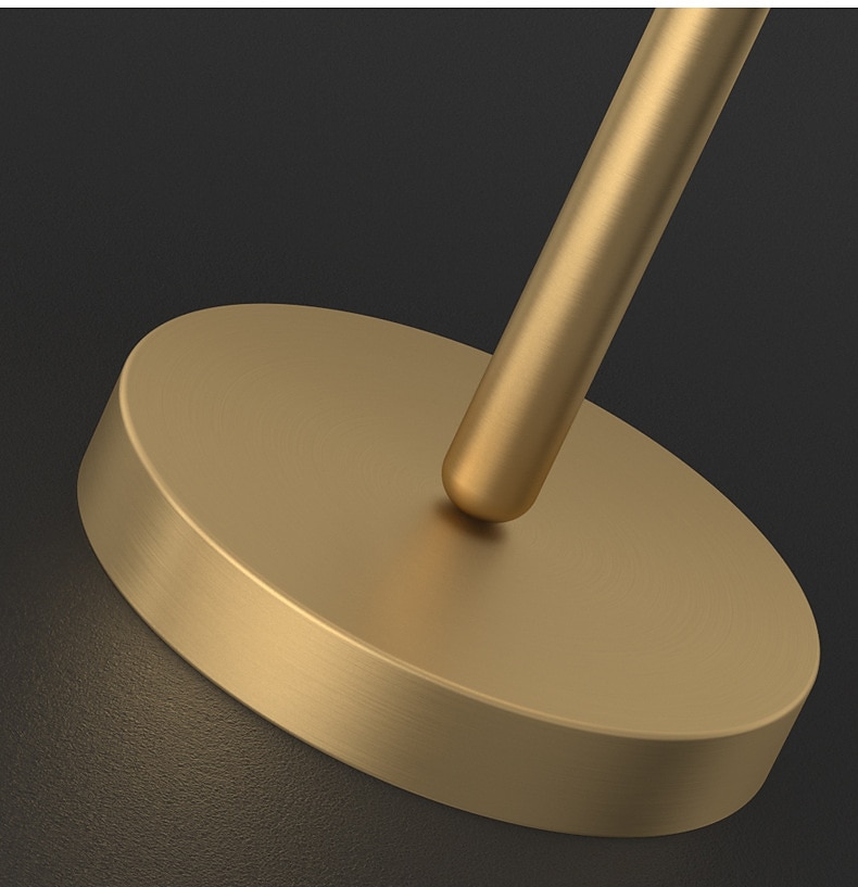 LED Table Lamp Gold Brass Fabric Modern Warm White Bedside Table Lamp Applicable to Living Room Bedroom Office Bedside Cabinet and Bookcase 110-240V 2025 - $200.99 –P5