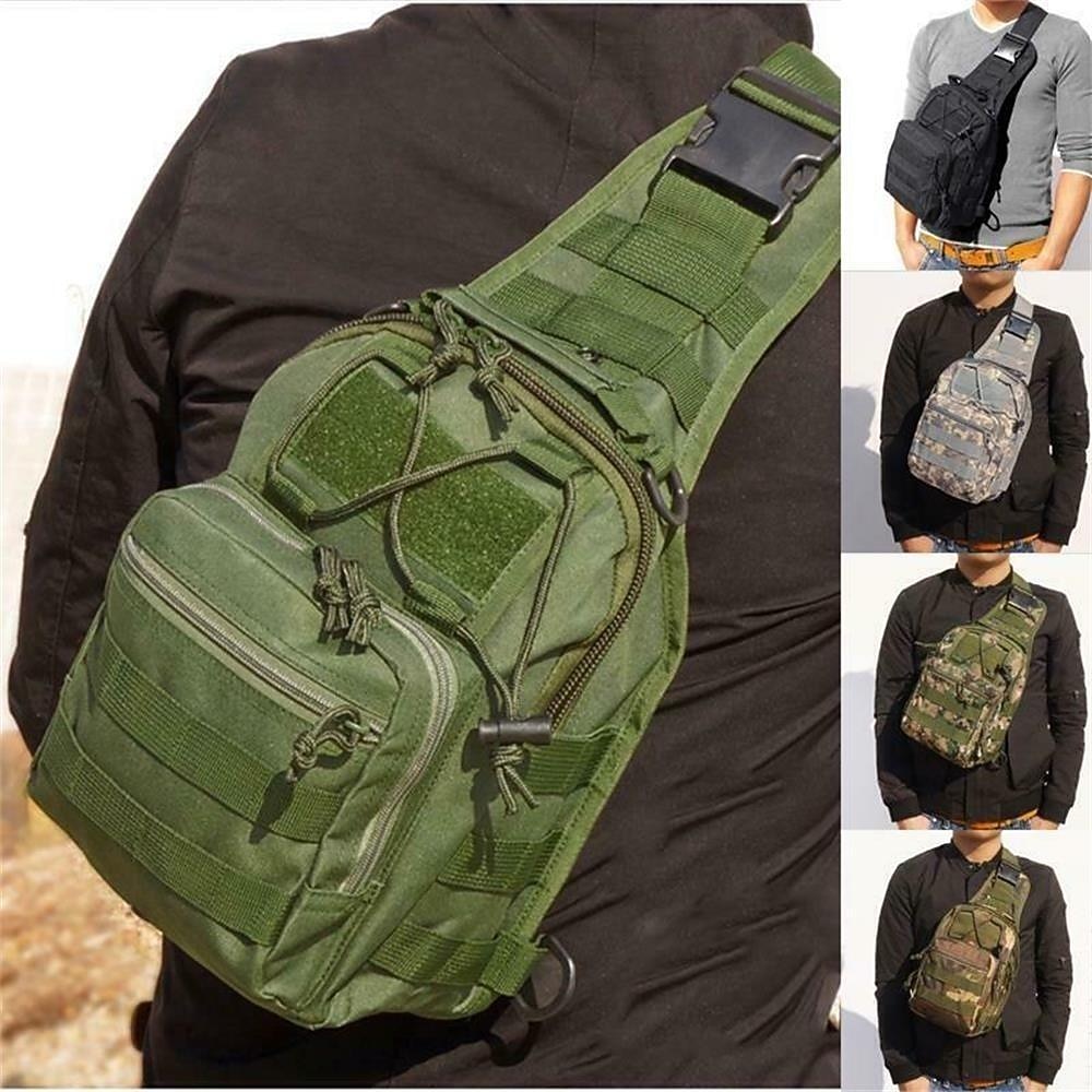 borsa a tracolla tattica zaino zaino da campeggio militare borsa da viaggio per sport all'aria aperta del 2025 a $22.99 –P5