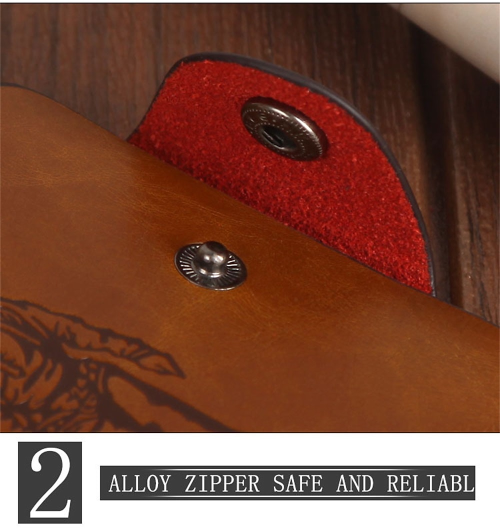 Классический кожаный кошелек для мужчин и мальчиков держатель для кредитных удостоверений 2026 - $6.99 –P17