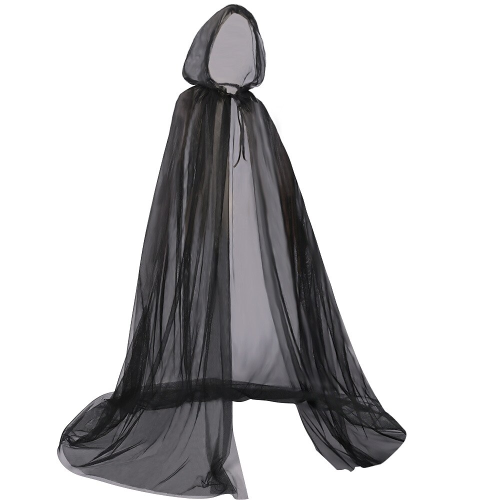 Retro Vintage Punk e gótico Medieval Capa Baile de Máscara Feira Ren Bruxa Drogador da praga Elfo Cor Sólida Mulheres Celta Fantasia Noite de Walpurgis Baile de Máscaras Festa Adulto Casaco Capa de 2025 por $35.99 –P6