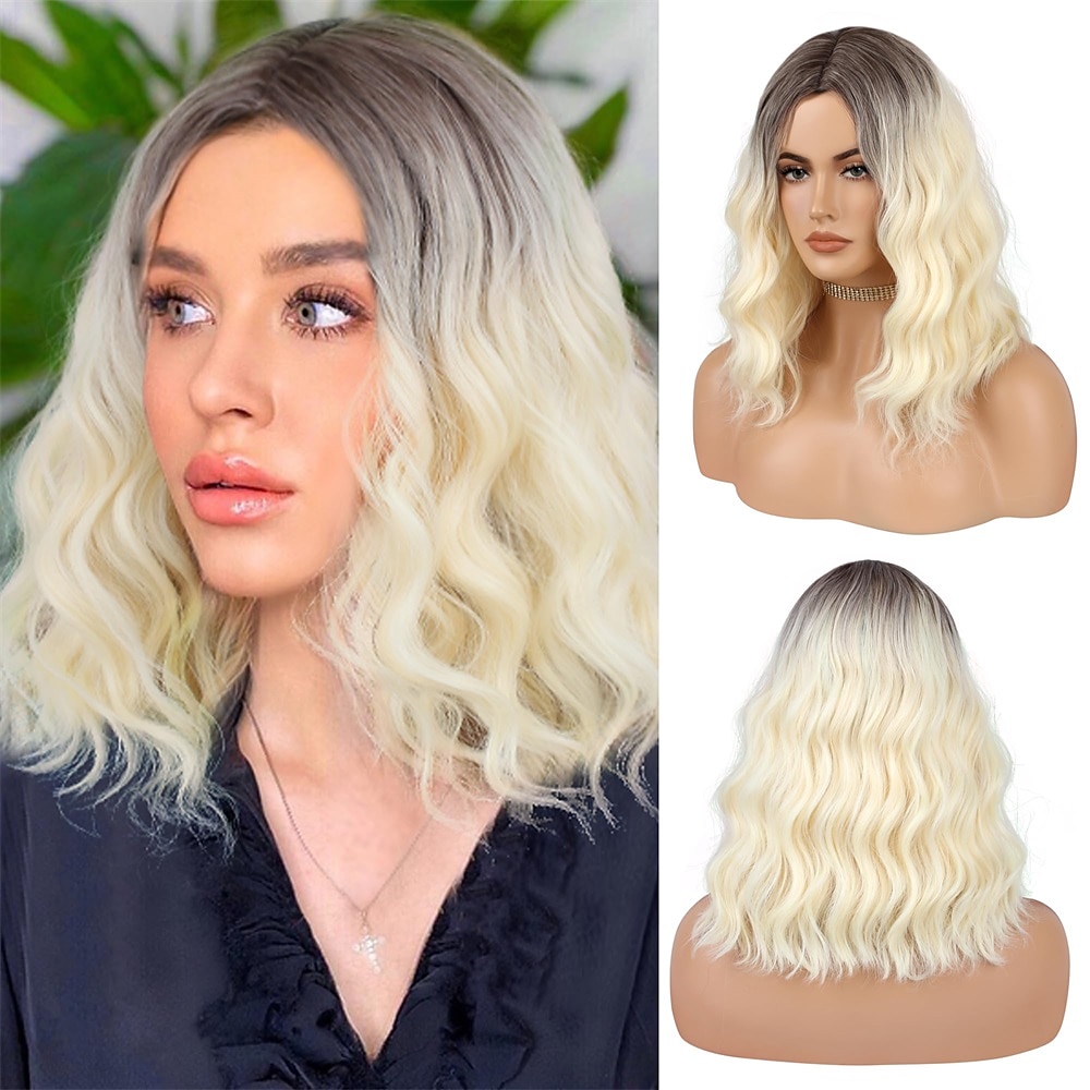 Pastel Golvende Perkament Met Luchtponny Vrouwen Korte Bob Paarse Roze Krullende Schouderlengte Bob Synthetische Dagelijkse Gebruik Kleurrijke Cosplay Perkament voor Meisjes Halloween Perkamenten 2025 - $15.49 –P8