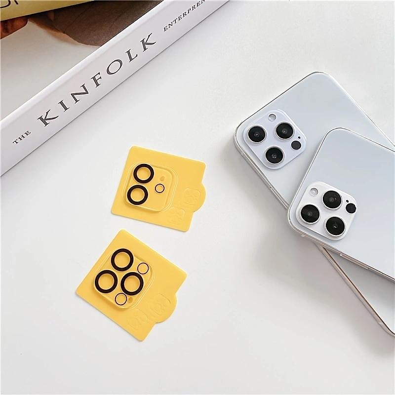 2 szt. Osłona obiektywu kamery Na Apple iPhone'a 16 iPhone'a 15 Pro MaxPlus iPhone 14 13 12 11 Pro Max Plus Mini SE Szkło hartowane Twardość 9H Anti Bubbles Antyodciskowa Wysoka rozdzielczość (HD 2025 - $2.99 –P4