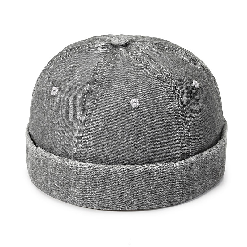Unisex Docker Cap Klobouky bez okraje Černá Fialová Bavlna Vyprané Cestování Plážový styl Venkovní Dovolená Bez vzoru Nastavitelná Módní 2025 - $9.99 –P2