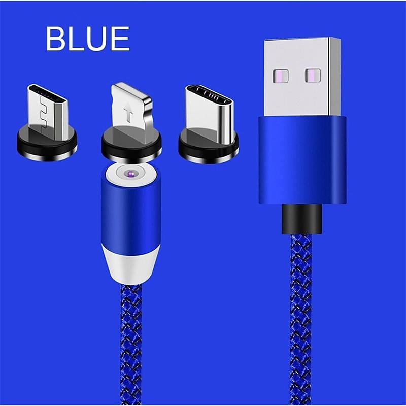 2025年 マルチ充電ケーブル 3.3フィート 6.6フィート USBAからLightning/マイクロ/USBC 2 A 充電ケーブル 急速充電 ナイロン編組 耐久 3 in 1 用途 マックブック iPad サムスン 携帯電話アクセサリー  コレクション – $6.99 –P13